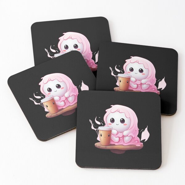 Item preview, Coffee Pink Ghost designed and sold by Jaro90.