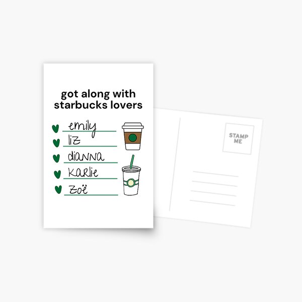 Starbucks Lovers Sticker – Enchanted on Main