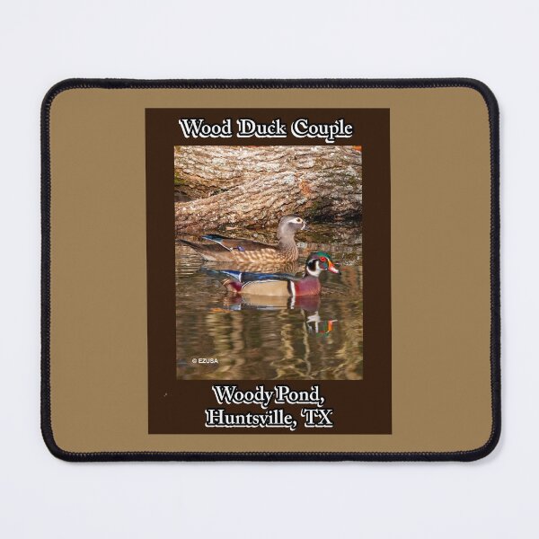 Item preview, Give Someone You Love The Bird: Wood Duck Couple, Woody Pond, Huntsville, Texas. designed and sold by MoreEZUSA-Here.