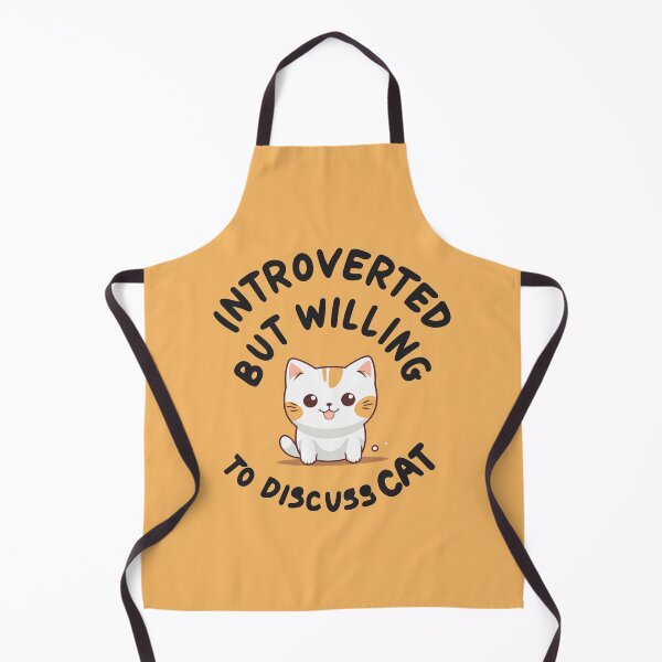 Item preview, Introverted but willing to discuss CAT designed and sold by JadesignFang.