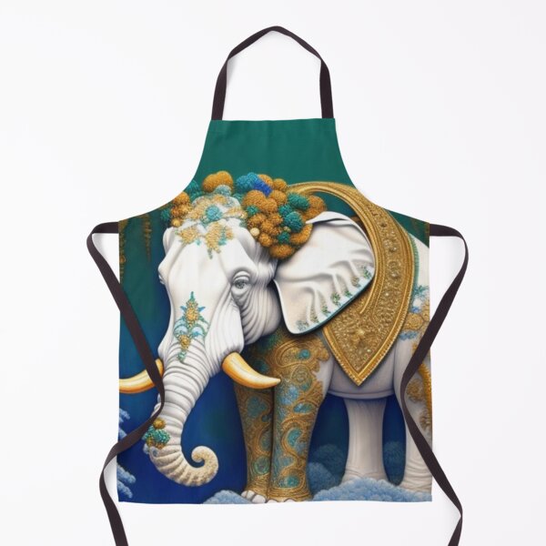 Item preview, Elegant white Elephant designed and sold by Roxburylane.