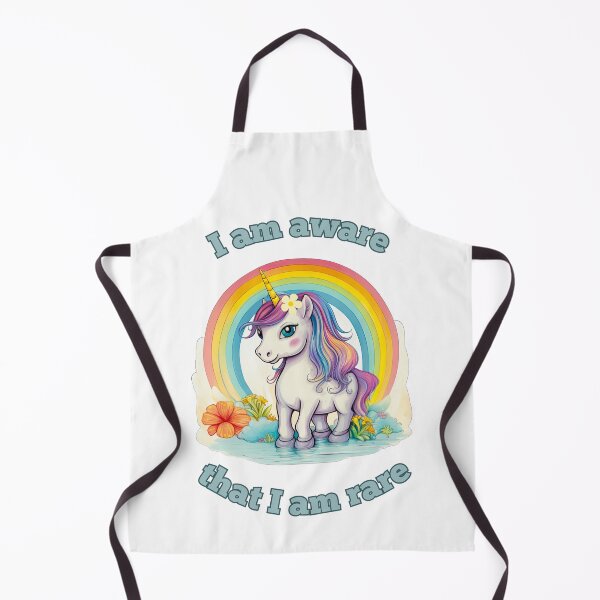 Item preview, Cute rare unicorn in front of rainbow designed and sold by OlmArtify.