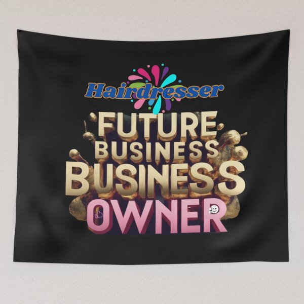 Item preview, HAIRDRESSER FUTURE BUSINESS OWNER, MOM, DAD, GIFT, PYJAMAS designed and sold by carlos crane.