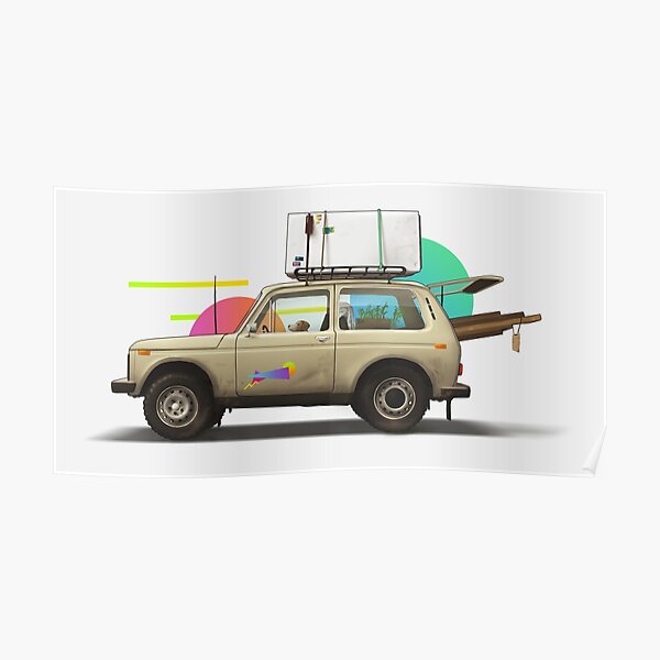 Lada Niva Poster