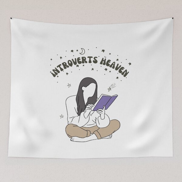 Item preview, Aesthetic Books Heaven Helping Introverts designed and sold by AestHenni17.