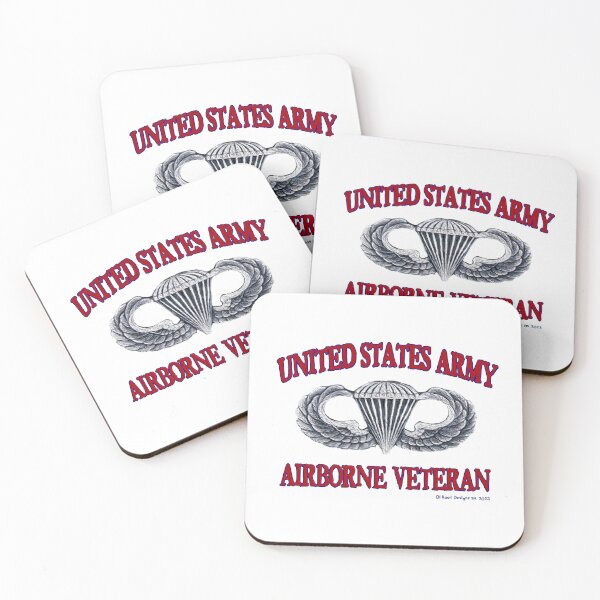 Item preview, UNITED STATES ARMY AIRBORNE VET. designed and sold by OL KOOT DESIGNS.