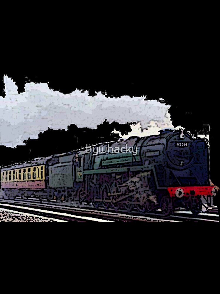 Thumbnail 7 of 7, Oversized T-Shirt, Leicester City 92214 steam train  designed and sold by bywhacky.