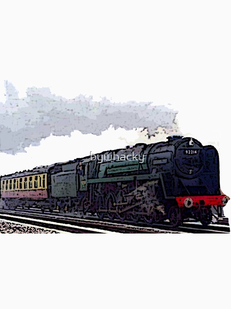 Thumbnail 7 of 7, Classic T-Shirt, Leicester City 92214 steam train designed and sold by bywhacky.