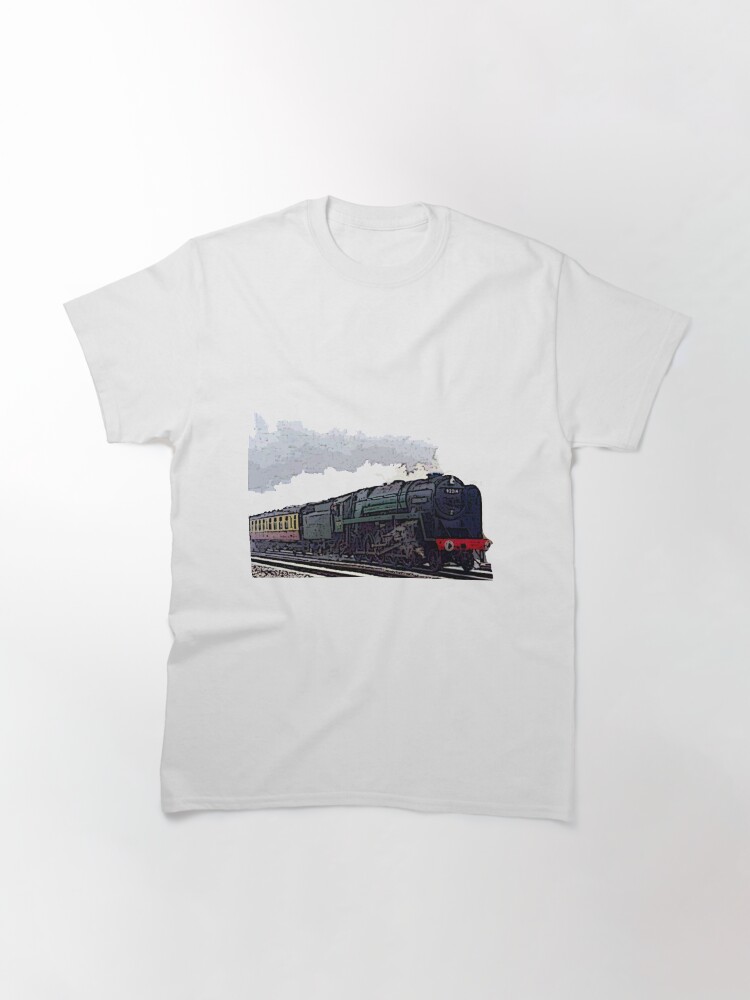 Thumbnail 3 of 7, Classic T-Shirt, Leicester City 92214 steam train designed and sold by bywhacky.