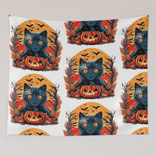 Item preview, Angry Cat Halloween designed and sold by KoalaArtStudio.