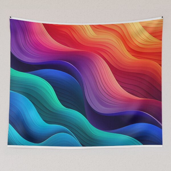 Item preview, Hard Waves of Color designed and sold by MotoManDan.