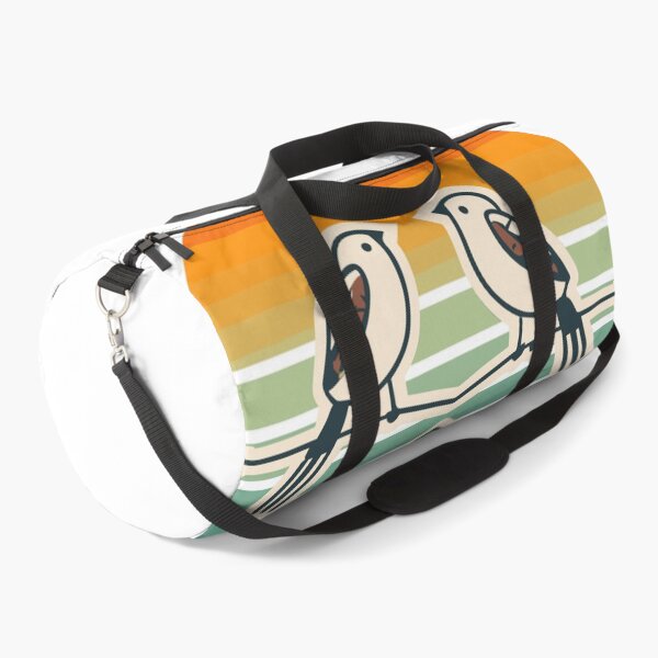 Item preview, Two Butcherbirds On a Branch Sunset designed and sold by MikeKart.