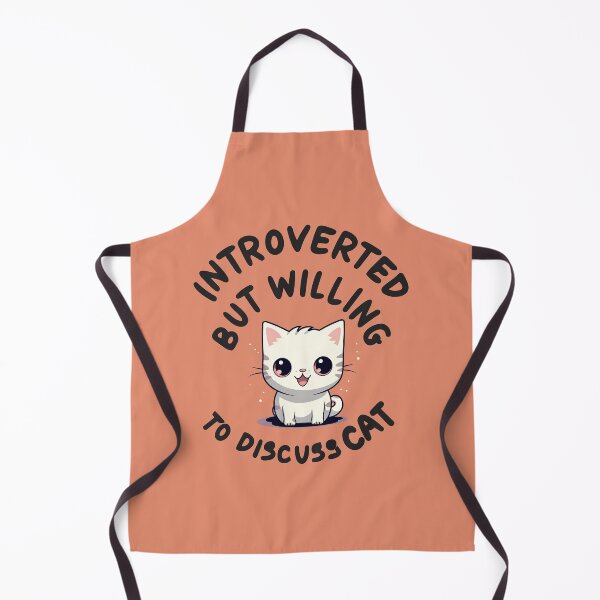 Item preview, Introverted but willing to discuss CAT designed and sold by JadesignFang.