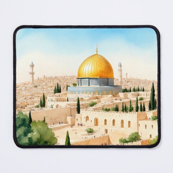 Item preview, Watercolor Design of Jerusalem - Israel  designed and sold by Sketch-Shack.