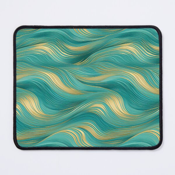 Item preview, Blue and Gold Seascape - Artistic Home Accents designed and sold by RetComly.