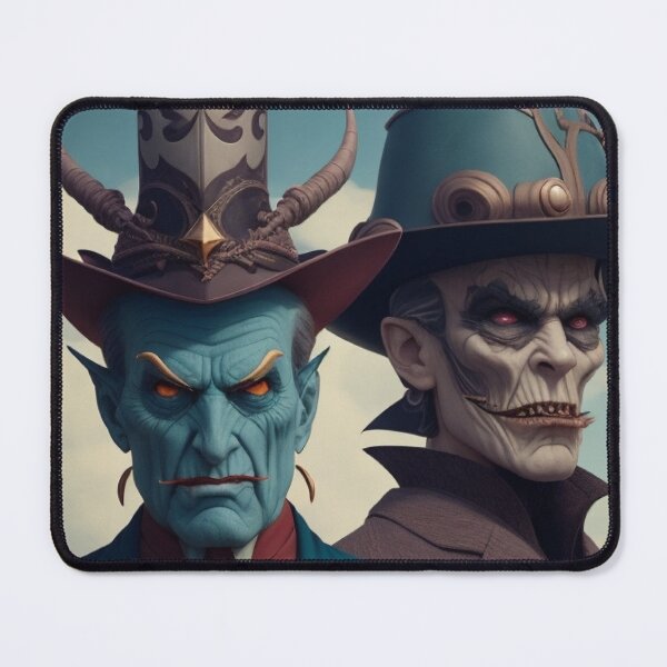 Item preview, Surrealistic villains caricature designed and sold by RareLineDesign.