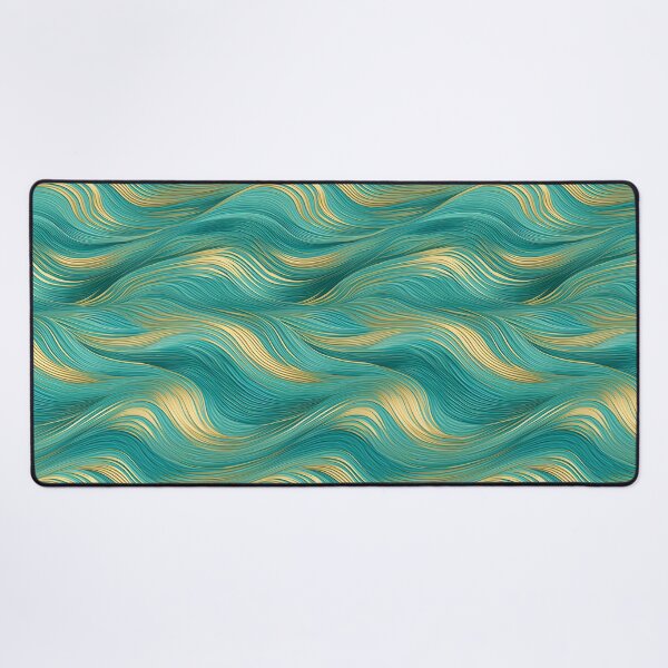 Item preview, Blue and Gold Seascape - Artistic Home Accents designed and sold by RetComly.
