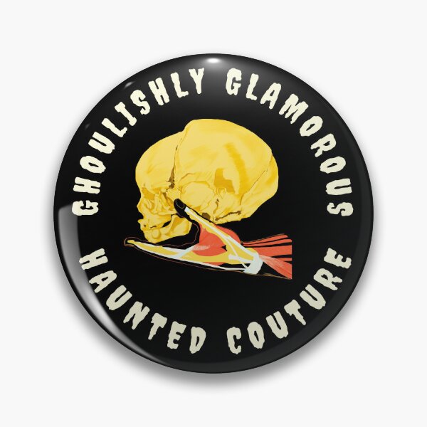Item preview, Design for Halloween Ghouslishly Glamorous: Skull on skinless hand in Terrifying Colors - pop art designed and sold by Carola-art.