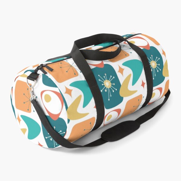 Item preview, Atomic Age Mid Century Pattern Yellow Orange designed and sold by trdstudio.