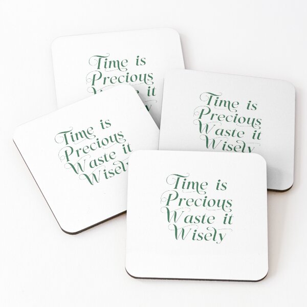 Item preview, Time is precious Waste it wisely - Retro Aesthetic designed and sold by NeuwtStudio.