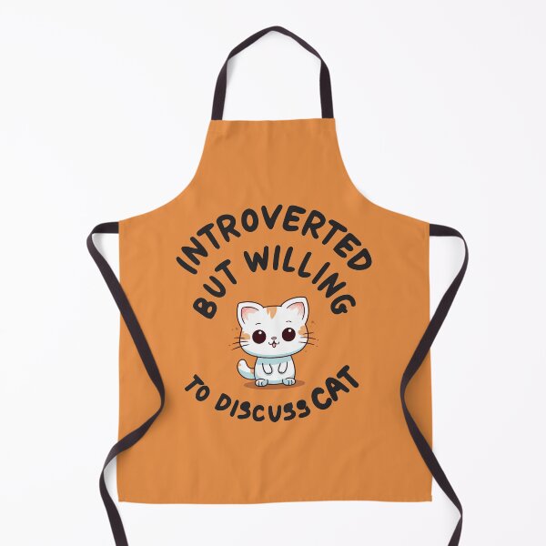 Item preview, Introverted but willing to discuss CAT designed and sold by JadesignFang.