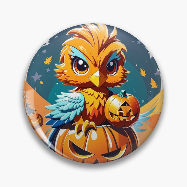 Item preview, Halloween colorful owl - Cartoon anime style designed and sold by DigitalEmporio.