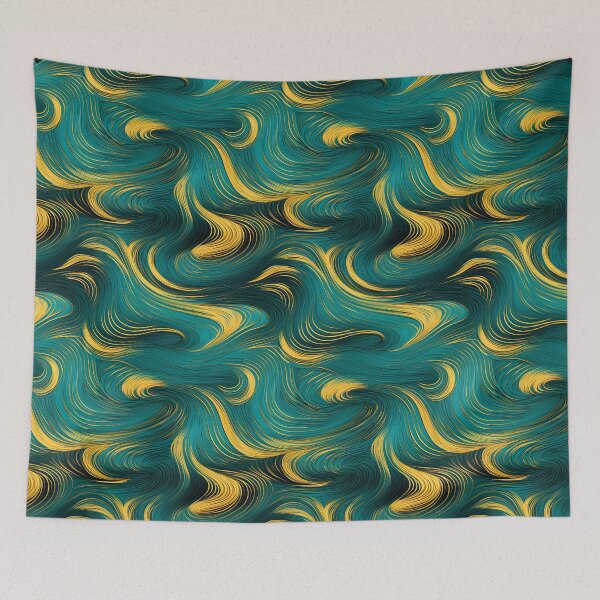 Item preview, Contemporary Oceanic Art - Vibrant Home Decor designed and sold by RetComly.