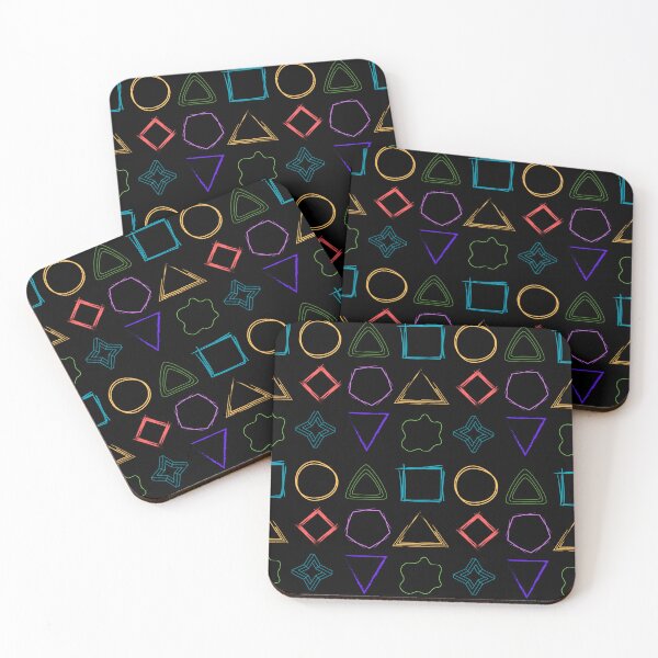 Item preview, Vibrant Shapes Pattern - Artistic Collection designed and sold by NikksCustomArt.