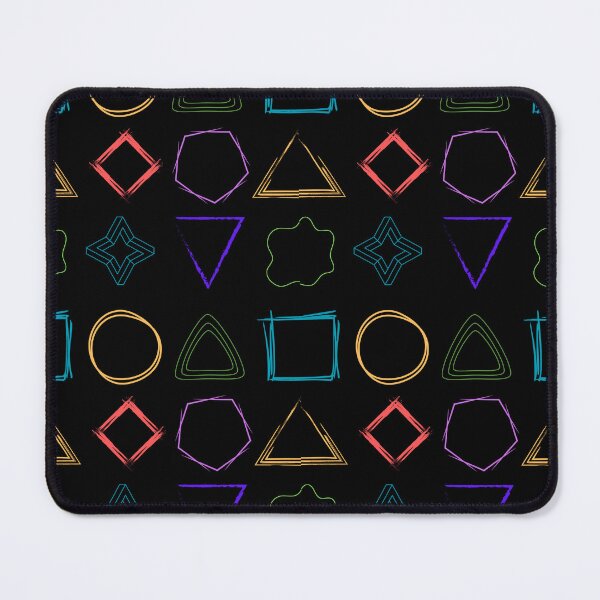 Item preview, Vibrant Shapes Pattern - Artistic Collection designed and sold by NikksCustomArt.