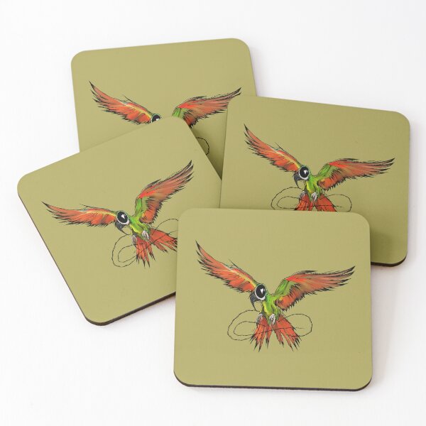 Item preview, Zombie parrot designed and sold by EMMJ-ART.