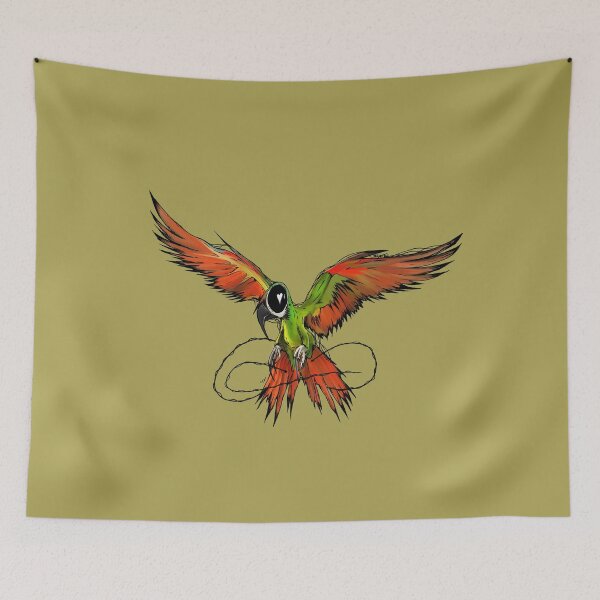 Item preview, Zombie parrot designed and sold by EMMJ-ART.