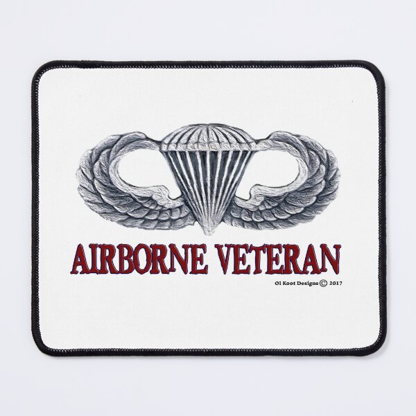 Item preview, AIRBORNE VETERAN designed and sold by OL KOOT DESIGNS.