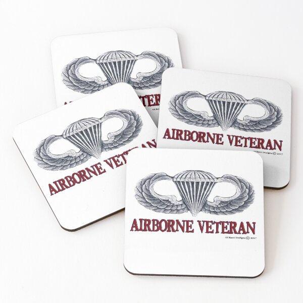 Item preview, AIRBORNE VETERAN designed and sold by OL KOOT DESIGNS.