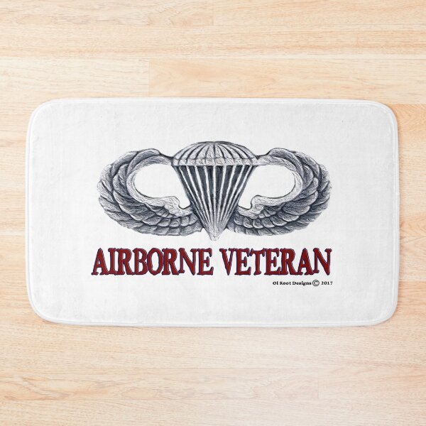 Item preview, AIRBORNE VETERAN designed and sold by OL KOOT DESIGNS.
