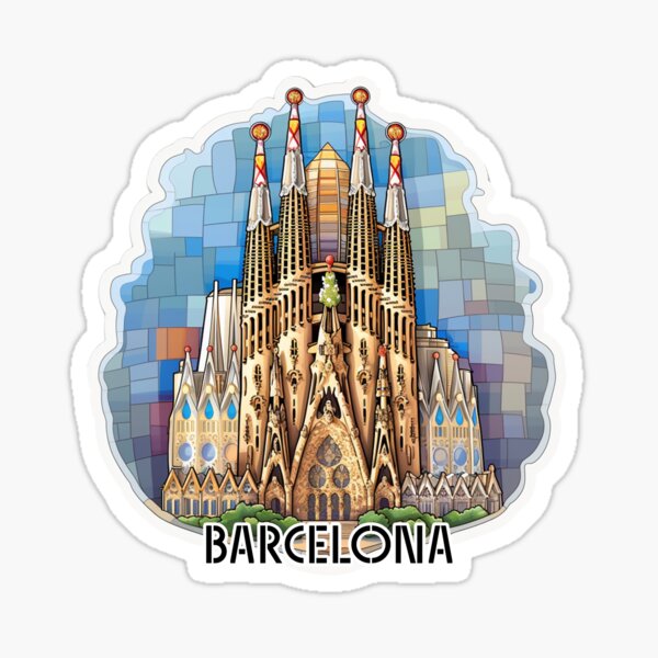 Vista previa del artículo con la obra «La Sagrada Familia, Barcelona», diseñado y vendido por giosav.
