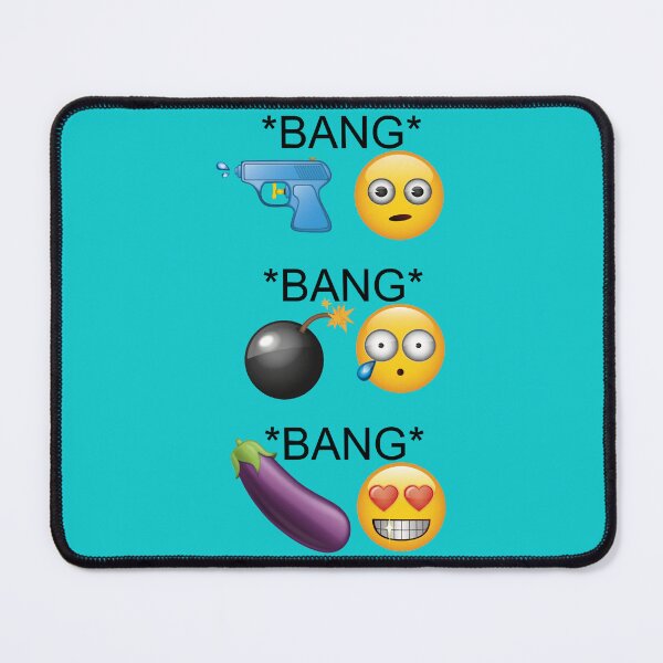 Item preview, emoji BANG reactions designed and sold by BeulahHenry.