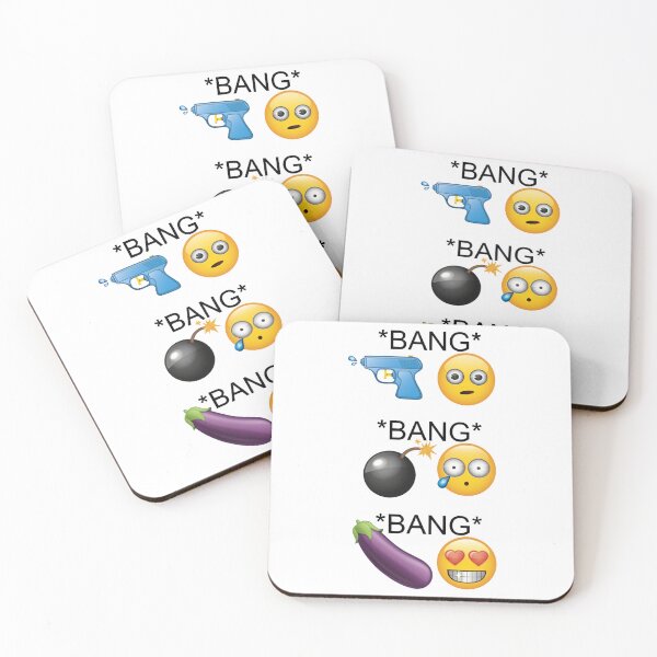 Item preview, reacciones emoji BANG designed and sold by BeulahHenry.