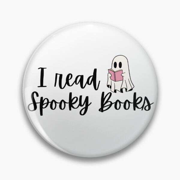 Item preview, Copy of Spooky Book Reader, halloween books, halloween reader, cute ghost reading, ghost, spooky books, thriller reader, halloween gift, gifts for reader, book lover gift, halloween book gift designed and sold by LitLooksCo.