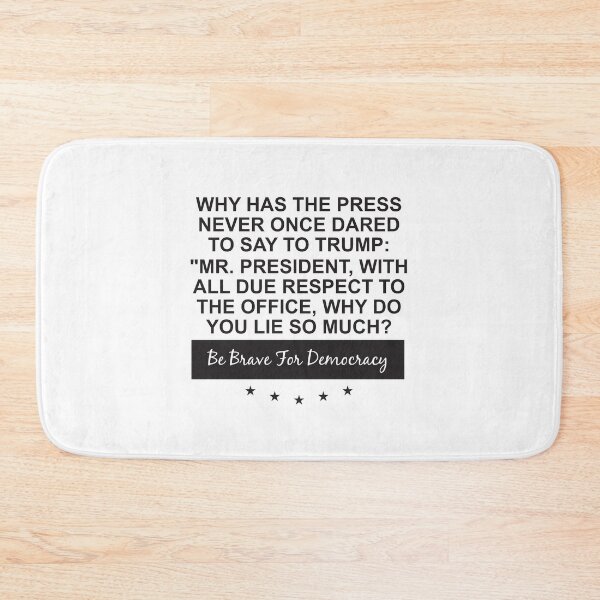 Item preview, Be brave for democracy designed and sold by Politics-Corner.