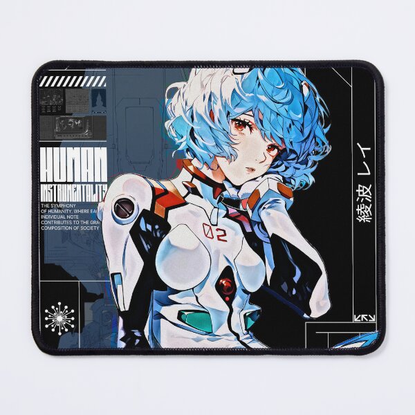 Item preview, Cyberpunk Evangelion Anime Girl designed and sold by CursedInk.