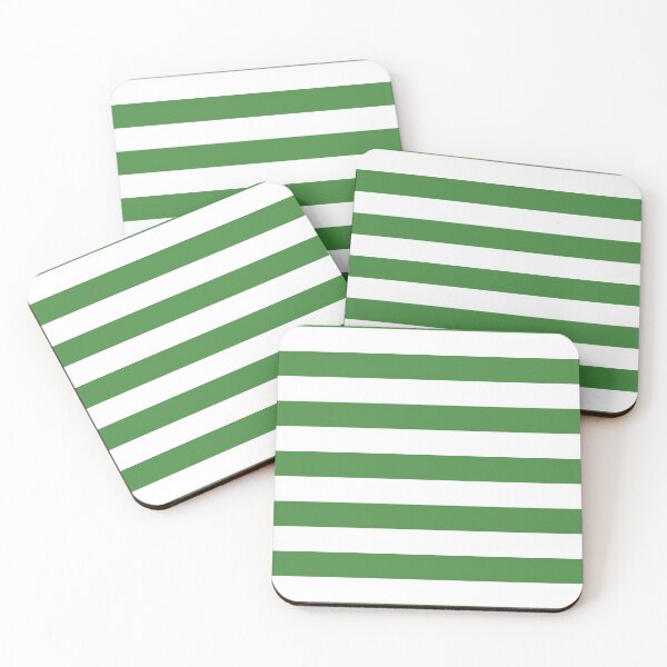 Item preview, Green and White Stripes designed and sold by STHogan.