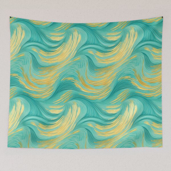 Item preview, Contemporary Oceanic Art - Vibrant Home Decor designed and sold by RetComly.