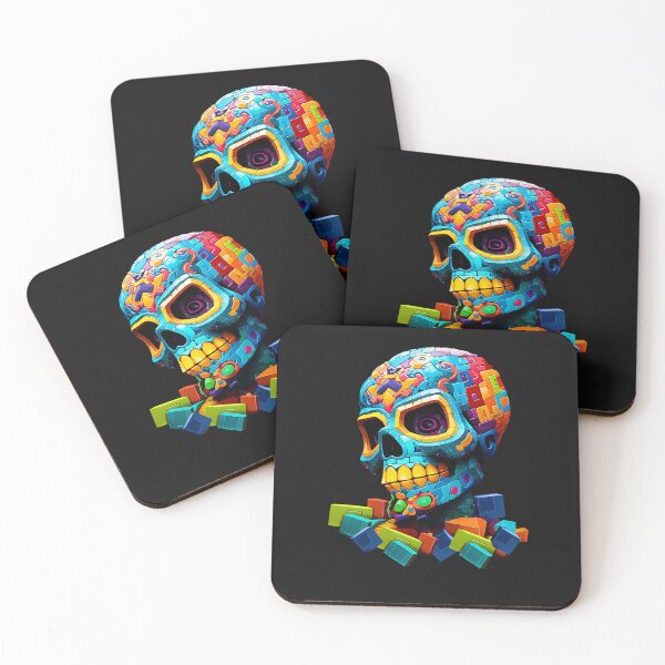 Item preview, Skulltopus - a colourful Halloween designed and sold by moitie.
