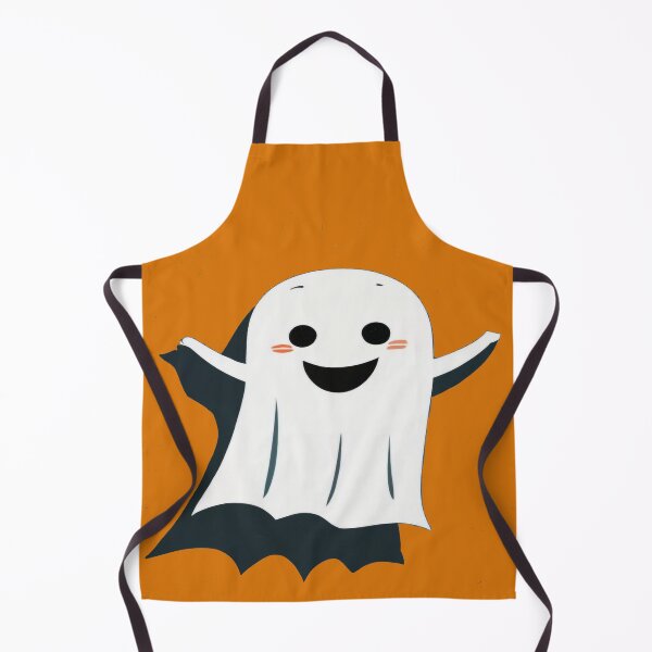 Item preview, HAPPY CUTE GHOST SURPRISING SOMEONE WITH THE WORDS "BOOYAH!" Midjourney AI Artwork designed and sold by davidjulie.