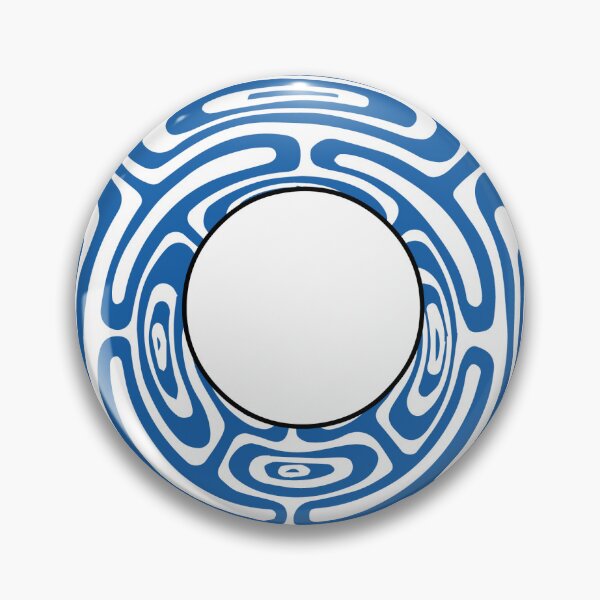 Item preview, Chakana op art blue designed and sold by Firustudio.