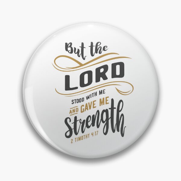 Item preview, Divine Strength - 2 Timothy 4:17 Christian Design designed and sold by cidolopez.