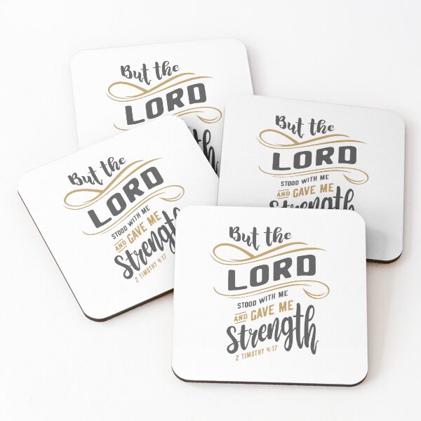 Item preview, Divine Strength - 2 Timothy 4:17 Christian Design designed and sold by cidolopez.