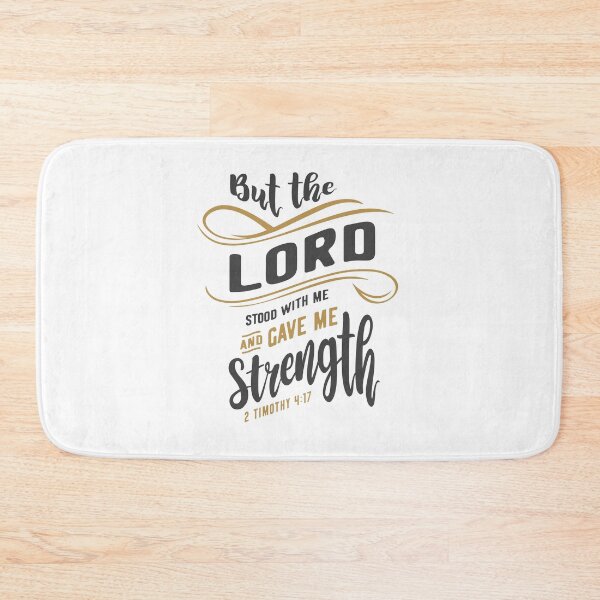 Item preview, Divine Strength - 2 Timothy 4:17 Christian Design designed and sold by cidolopez.