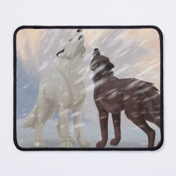 Item preview, Wolves Howling in the Snowstorm designed and sold by Italian Pitbull Artworks.