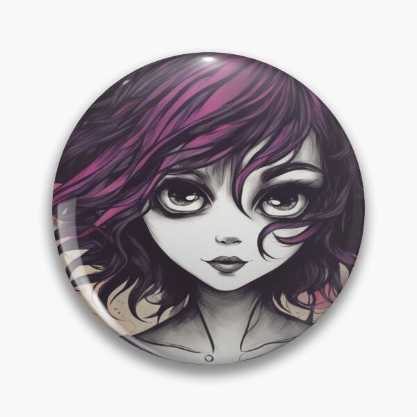 Item preview, Emo Elegance Amidst Watercolor Dreams designed and sold by Feathers & Futhark.